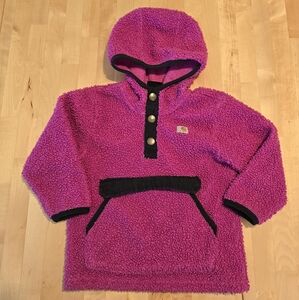 Carhartt Long Sleeve Quarter Snap Sweatshirt Pink Size 2T